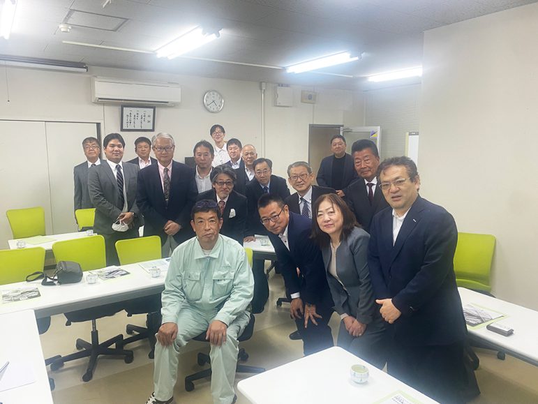 マーク工業視察＆懇親会
