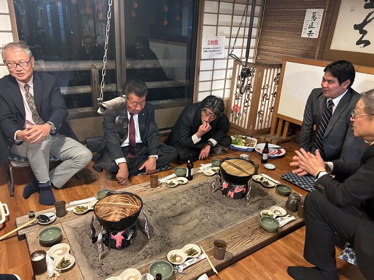 マーク工業視察＆懇親会