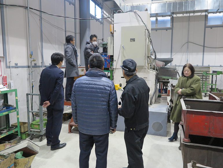 会員企業視察/福地金属株式会社&忘年会