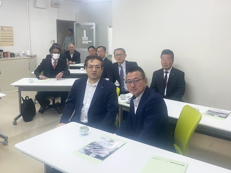マーク工業視察＆懇親会